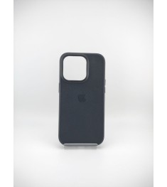 Чехол Leather Case with Magsafe Apple IPhone 14 Pro (Midnight)
