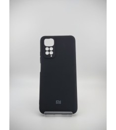 Силикон Original 360 ShutCam Case Logo Xiaomi Redmi Note 11 / Note 11S (Чёрный)