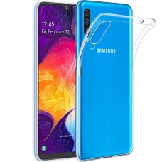 Силиконовый чехол WS Samsung Galaxy A30s / A50 / A50s (2019) (прозрачный)