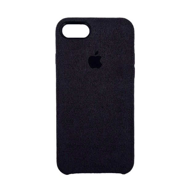 Чехол Alcantara Cover Apple iPhone 7 / 8 (черный)