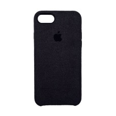 Чехол Alcantara Cover Apple iPhone 7 / 8 (Чёрный)