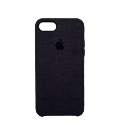 Чехол Alcantara Cover Apple iPhone 7 / 8 (Чёрный)