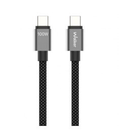 USB-кабель Walker C985 100W (1.5m) (Type-C - Type-C) (Чёрный)
