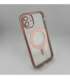 Чехол UMKU Shining with MagSafe Apple iPhone 11 (Rose Gold)