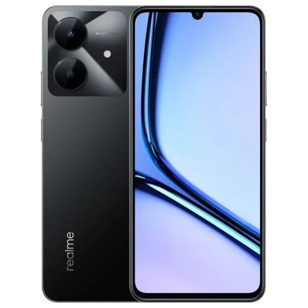 Мобильный телефон Realme Note 60X 3/64GB (Marble Black)