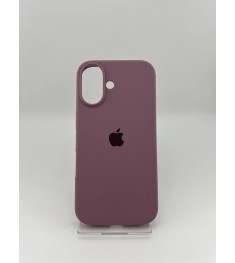 Силикон Original Round Case Apple iPhone 16 (01) Bilberry