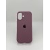 Силикон Original Round Case Apple iPhone 16 (01) Bilberry