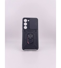 Бронь-чехол Ring Serge Armor ShutCam Case Samsung Galaxy S23 (Чёрный)
