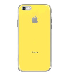 Силиконовый чехол Zefir Case Apple iPhone 6 / 6s (Жёлтый)