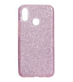 Силикон Glitter Huawei P Smart Plus / Nova 3i (розовый)