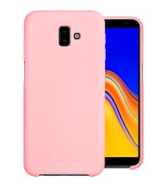Силикон Original 360 Case Logo Samsung Galaxy J6 Plus (2018) J610 (Розовый)