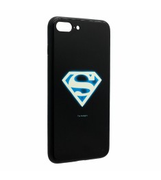Накладка Luminous Glass Case Apple iPhone 7 / 8 (Superman)