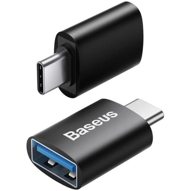 Переходник OTG Baseus Ingenuity Mini Type-C to USB 3.1 (Чёрный)