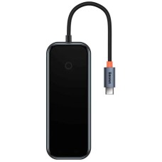 Переходник USB HUB Baseus AcmeJoy WKJZ010013 (Type-C to 3xUSB3.0 + Type-C ) (Серый)