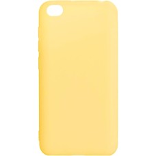 Силиконовый чехол iNavi Color Xiaomi Redmi Go (Жёлтый)
