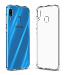 Силиконовый чехол Virgin Case Samsung Galaxy A20 / A30 (2019) (прозрачный)