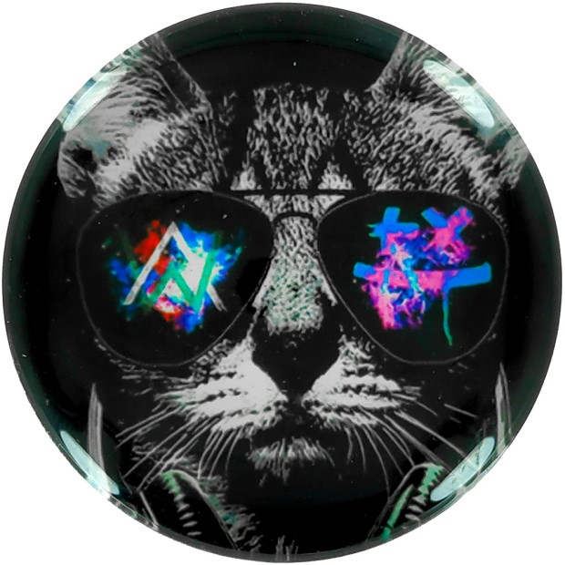 Холдер Popsocket Smile (Stylish Cat, C774)