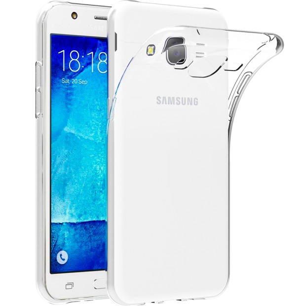 Силиконовый чехол QU Case Samsung Galaxy J5 (2015) J500 (Прозрачный)
