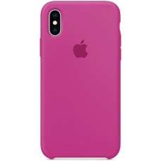 Силикон Original Case Apple iPhone X / XS (60) Fuchsia