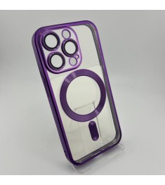 Чехол UMKU Shining with MagSafe Apple iPhone 14 Pro (Amethyst)