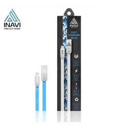 USB кабель Inavi NC-12 (MicroUSB) (Голубой)