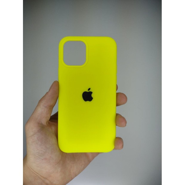 Силикон Original Case Apple iPhone 12 / 12 Pro (Lime)