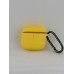 Чехол для наушников Full Silicone Case Apple AirPods 4 (13) Yellow