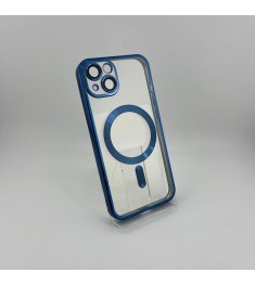 Чехол UMKU Shining with MagSafe Apple iPhone 13 (Cobalt)