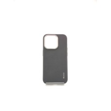 Чехол Blueo Premium Leather with MagSafe Apple iPhone 15 Pro (Black)