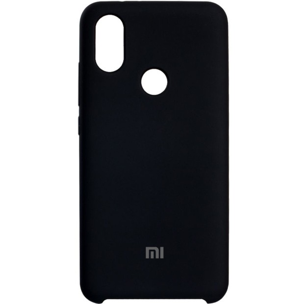 Чехол Силикон Original Case Xiaomi Mi6x / Mi A2 (Чёрный)