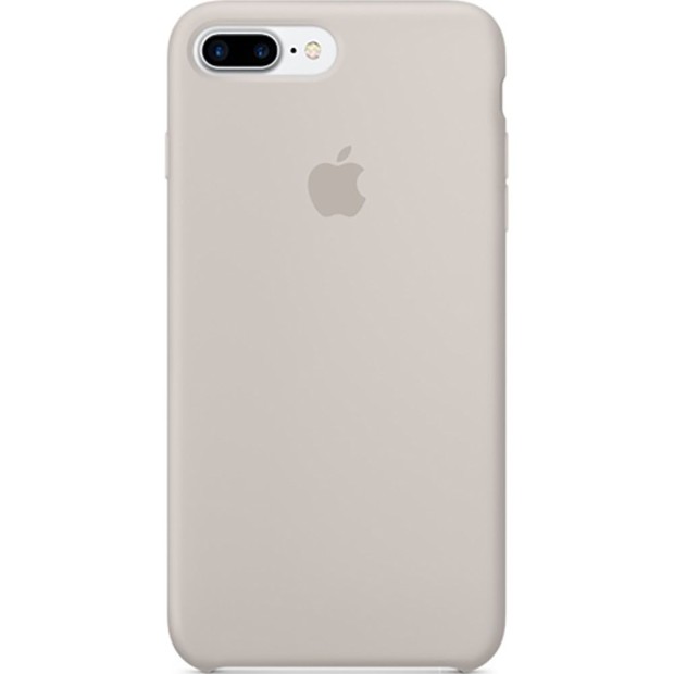 Чехол Silicone Case Apple iPhone 7 Plus / 8 Plus (Stone)