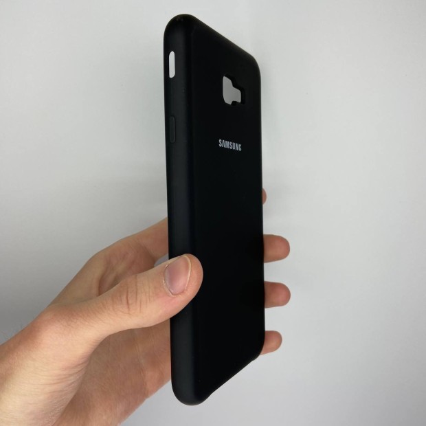 Силикон Original Case Logo Samsung Galaxy J4 Plus (2018) J415 (Чёрный)