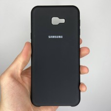 Силікон Original Case Logo Samsung Galaxy J4 Plus (2018) J415 (Чорний)