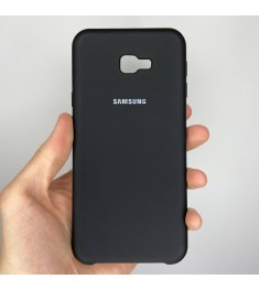 Силикон Original Case Logo Samsung Galaxy J4 Plus (2018) J415 (Чёрный)