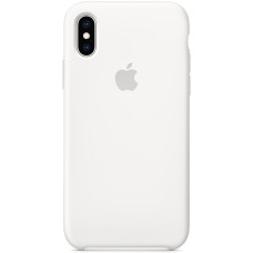 Силиконовый чехол Original Case Apple iPhone X / XS (06) White
