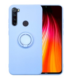 Чехол Ring Silicone Case Xiaomi Redmi Note 8T (Голубой)