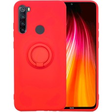 Чехол Ring Silicone Case Xiaomi Redmi Note 8T (Красный)