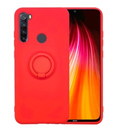 Чехол Ring Silicone Case Xiaomi Redmi Note 8T (Красный)