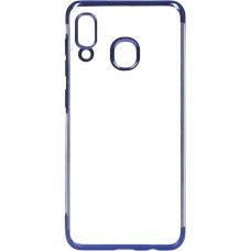 Силиконовый чехол UMKU Line Samsung Galaxy A30 (2019) (синий)