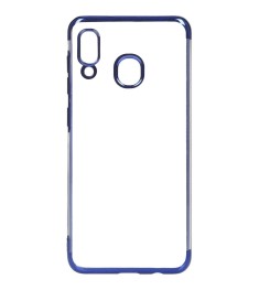 Силиконовый чехол UMKU Line Samsung Galaxy A30 (2019) (синий)