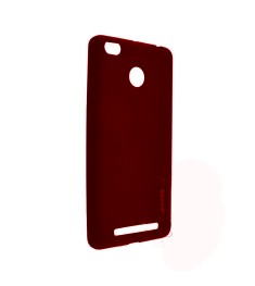 Силиконовый чехол SMTT Xiaomi Redmi 3s (красный)