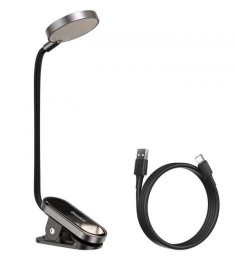 Настольная лампа Baseus Comfort Reading Mini Clip (Grey)