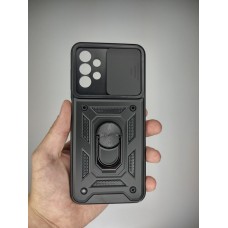 Бронь-чехол Ring Serge Armor ShutCam Case Samsung Galaxy A13 (Чёрный)