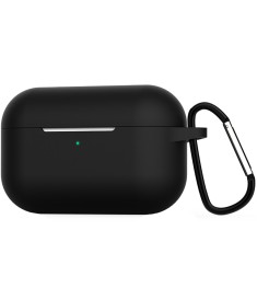 Чехол для наушников Full Silicone Case Apple AirPods Pro (Черный)