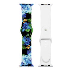 Ремешок Print Apple Watch 42 / 44mm (Flowers 11)