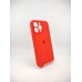 Силикон Original RoundCam Case Apple iPhone 14 Pro Max (05) Product RED