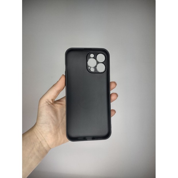 Силикон ShutCam Graphite Apple iPhone 13 Pro Max (Чёрный)