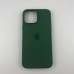 Чехол Silicone Case with MagSafe Apple iPhone 13 Pro Max (Clover)