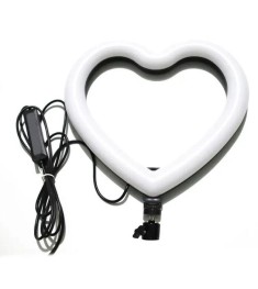 Набор для съемки LED-лампа MJ-26 RGB Heart (26 cm) (Чёрный)