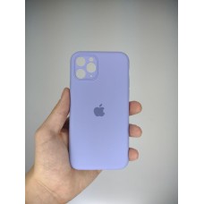Силикон Original RoundCam Case Apple iPhone 11 Pro (Lilac cream)